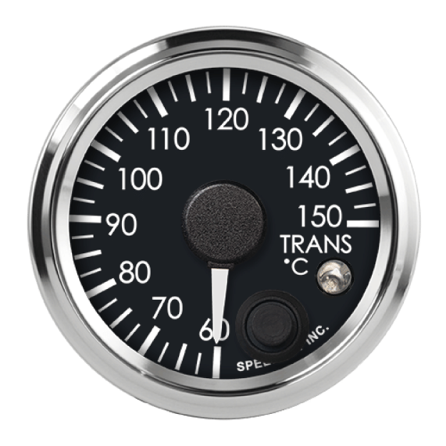 Picture of 2-1/16" GM CAN-Bus Transmission Temperature Gauge | 60–150°C Metric with Warning
