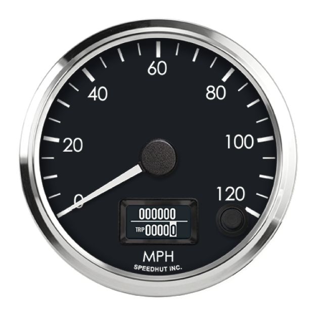 Picture of 3-3/8" GM CAN-Bus Speedometer | 120 MPH
