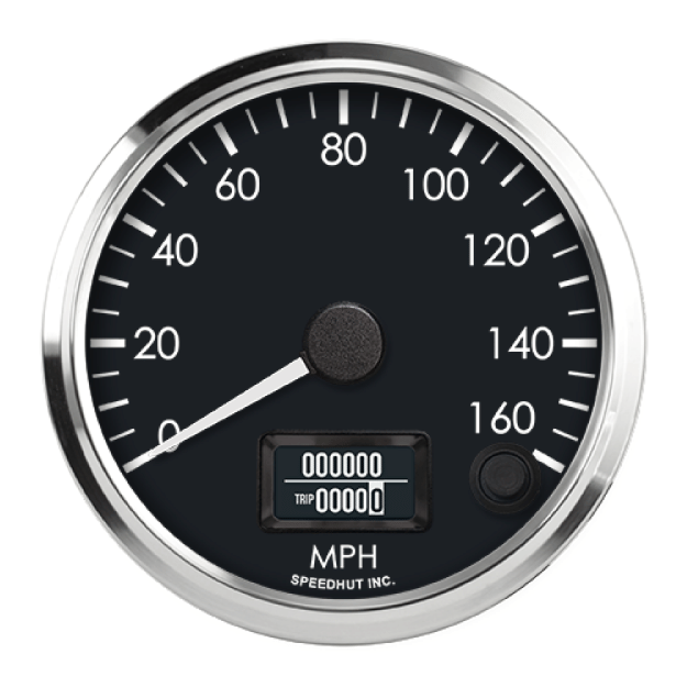 Picture of 3-3/8" GM CAN-Bus Speedometer | 160 MPH