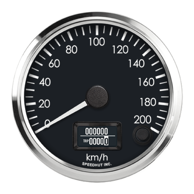 Picture of 3-3/8" GM CAN-Bus Speedometer | 200 km/h