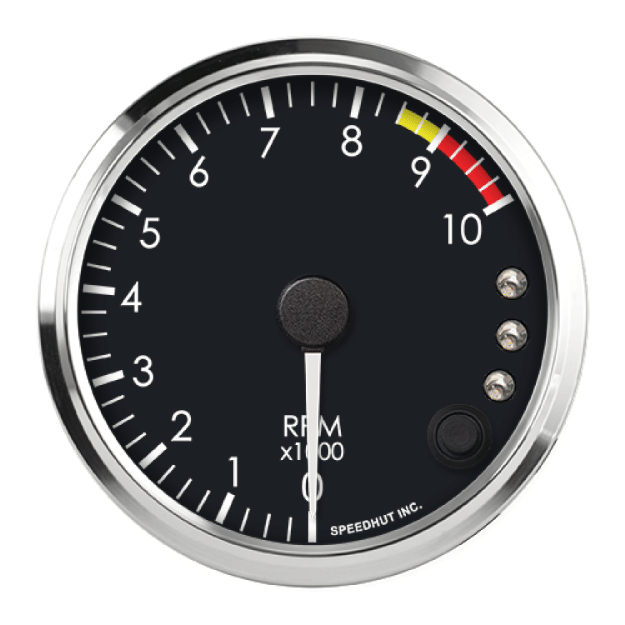 Picture of 3-3/8" GM CAN-Bus Tachometer with Shift Light | 10K RPM