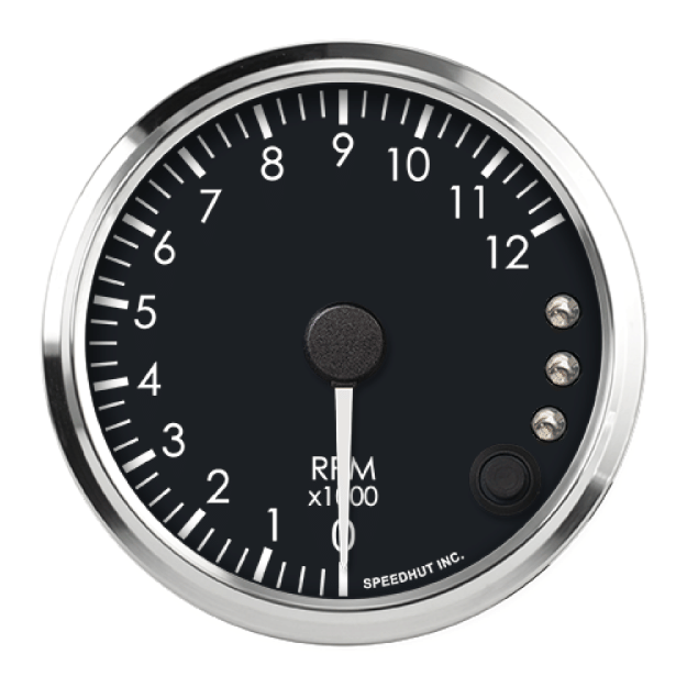 Picture of 3-3/8" GM CAN-Bus Tachometer with Shift Light | 12K RPM