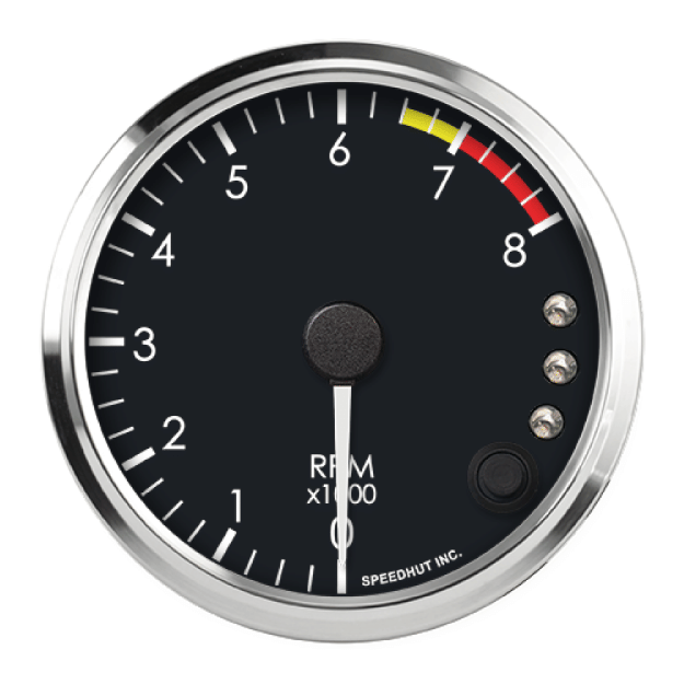 Picture of 3-3/8" GM CAN-Bus Tachometer with Shift Light | 8K RPM