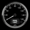 Picture of 4" GM CAN-Bus Speedometer | 160 MPH