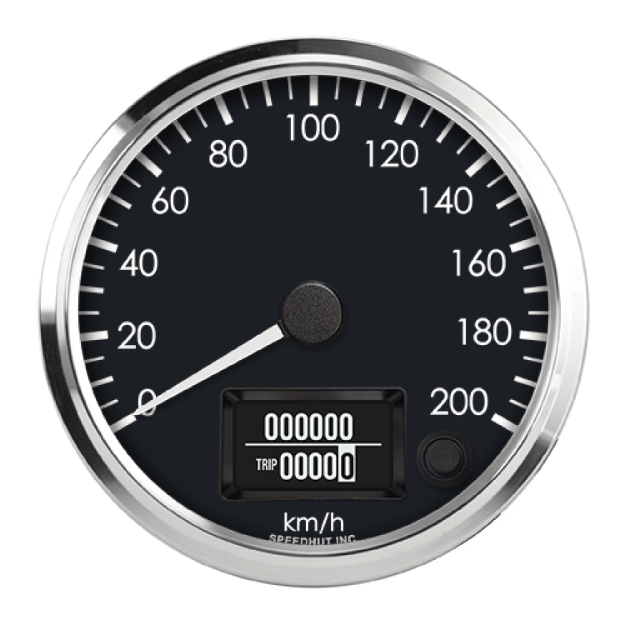Picture of 4" GM CAN-Bus Speedometer | 200 km/h