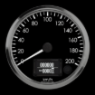 Picture of 4" GM CAN-Bus Speedometer | 200 km/h