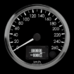 Picture of 4" GM CAN-Bus Speedometer | 260 km/h