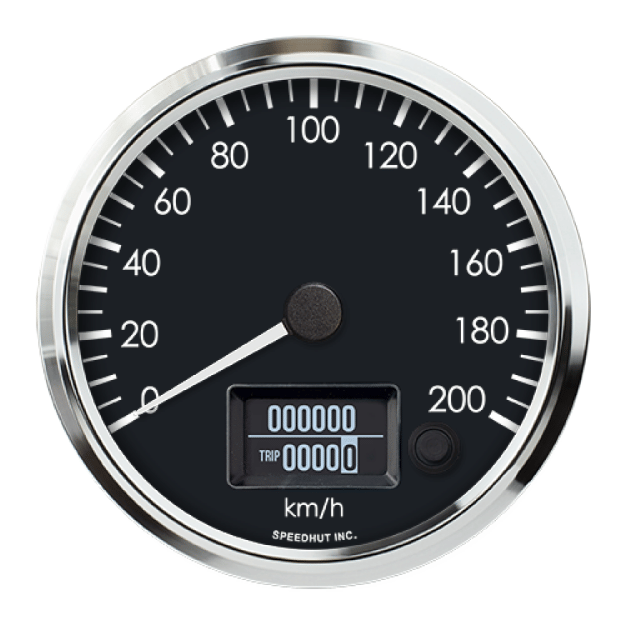 Picture of 4-1/2" GM CAN-Bus Speedometer | 200 km/h