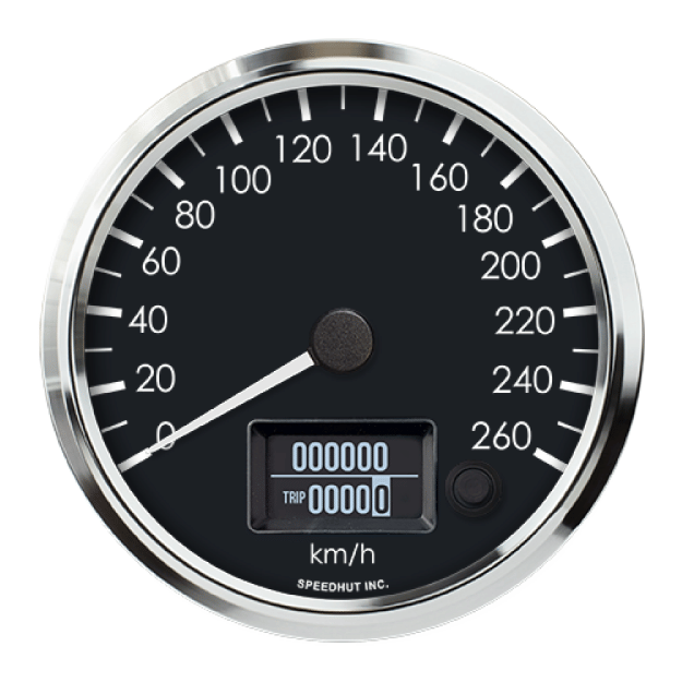 Picture of 4-1/2" GM CAN-Bus Speedometer | 260 km/h