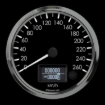 Picture of 4-1/2" GM CAN-Bus Speedometer | 260 km/h