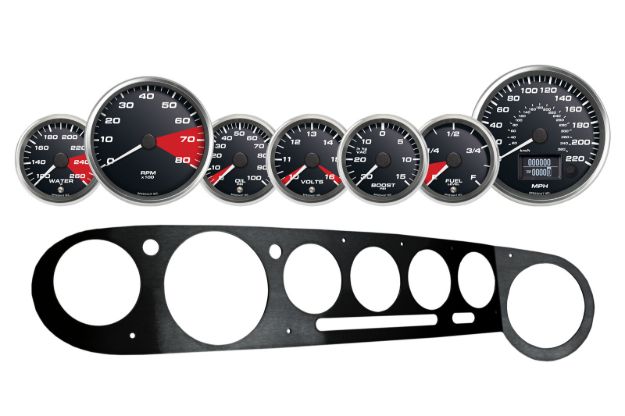 Picture of 2005–06 Ford GT Complete Gauge Set | Speedometer, Tachometer + Auxiliary Gauges