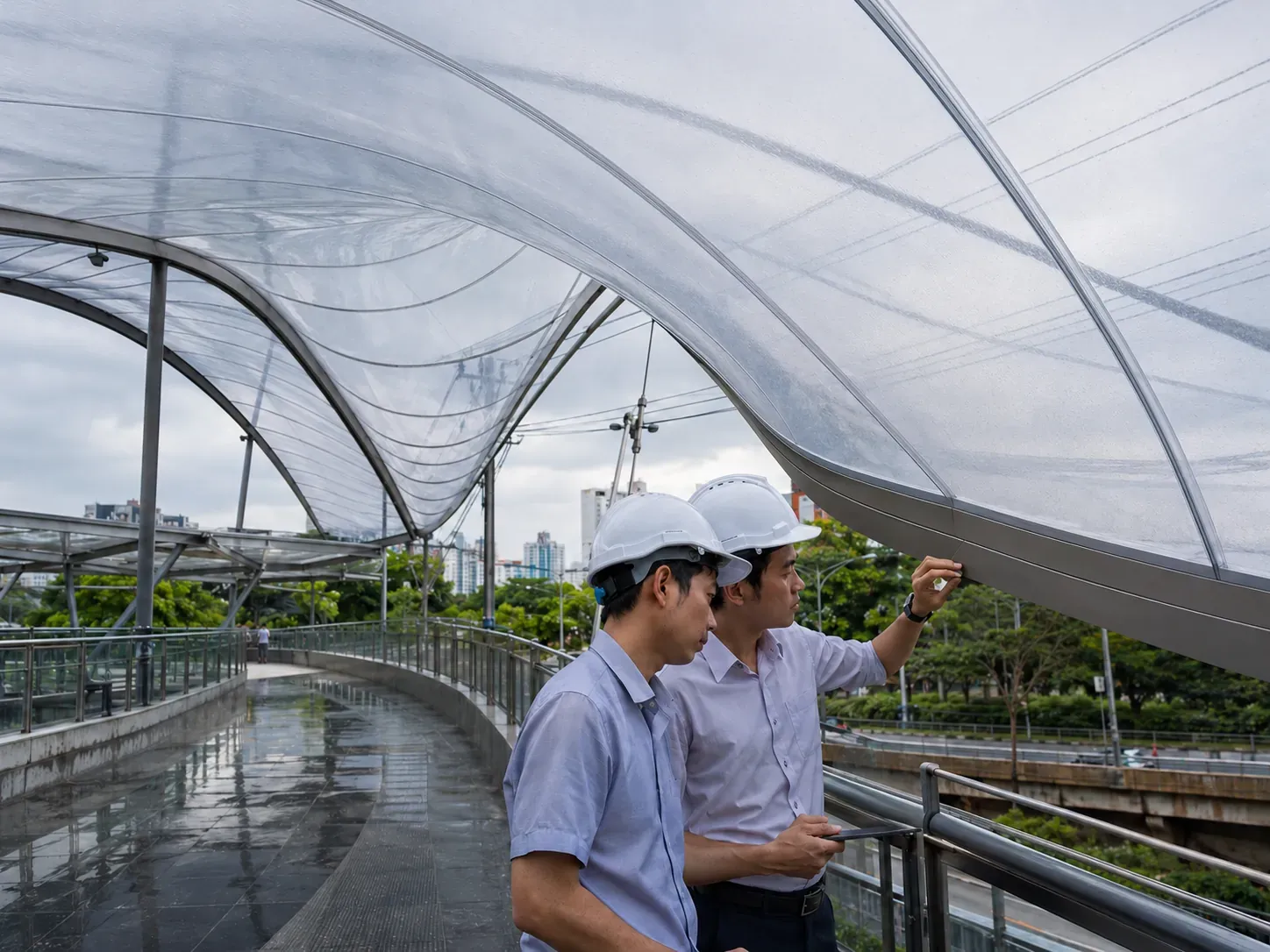 Màng ETFE đơn lớp: Cấu tạo, ưu điểm và giới hạn thiết kế Màng ETFE đơn lớp: Cấu tạo, ưu điểm và giới hạn thiết kế