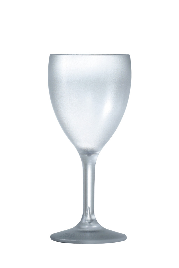 Wine Glass Frosted 9oz/26cl - Wine glasses - Premium Unbreakable Glassware  - Barcompagniet