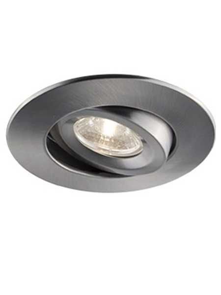 Bazz Low Profile 7w Led Recessed Light Brushed Chrome 520l7bm4 4 Pk