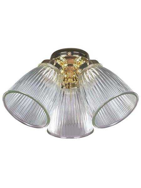 Canarm Lk108bp 3 Lights 180w Polished Brass Ceiling Fan Light Kit