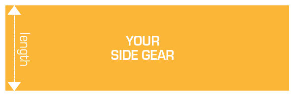 length of your gear