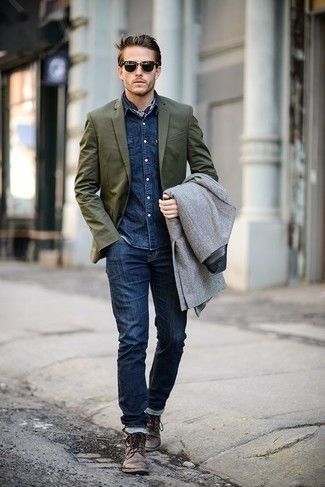 5 Creative Ways to Style A Denim Shirt for Men [2022] | Urban Maniac