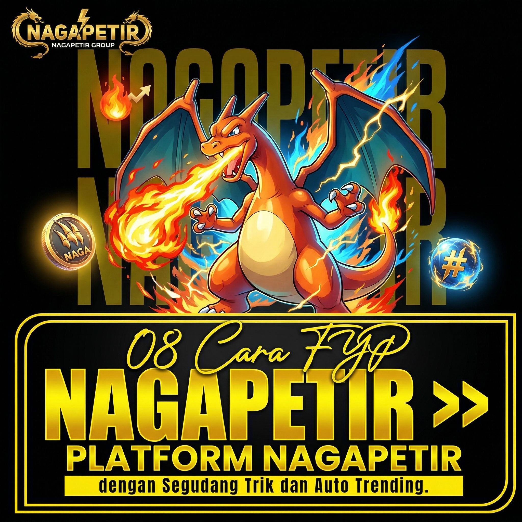 NAGAPETIR >> 08 Cara FYP PLATFORM NAGAPETIR dengan Segudang Trik dan Auto Trending