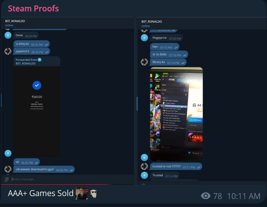 Game Sold