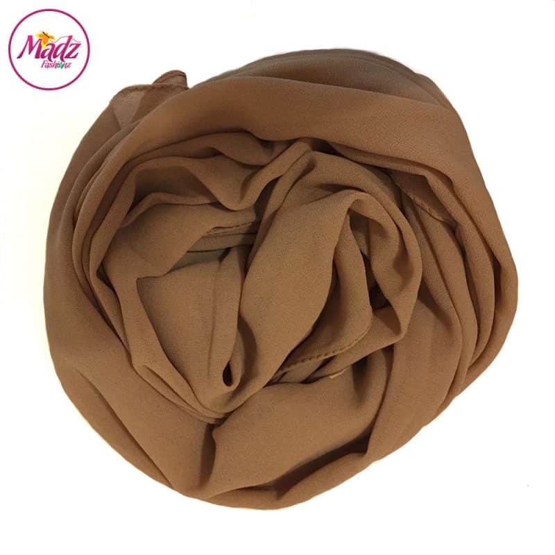 Long Plain Chiffon Sand Muslim Hijabs Scarves Shawls