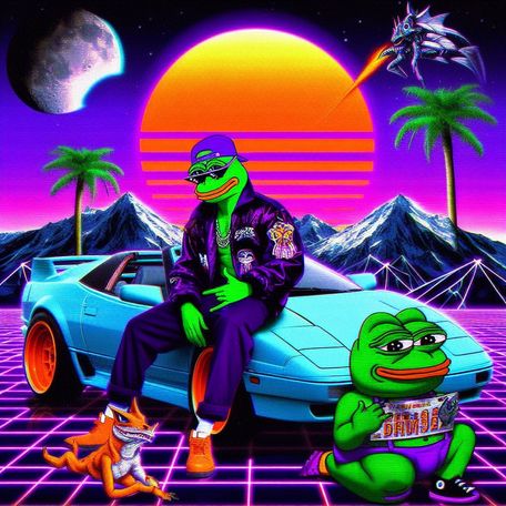 Outrun Pepe