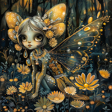 BUTTERFLY FOREST NYMPH