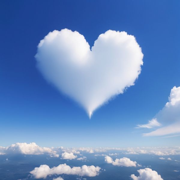 A Heart-shaped Cloud