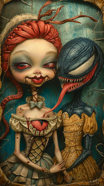 Alice in Wonderland and Venom