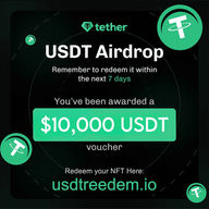 Airdrop at usdtreedem.io