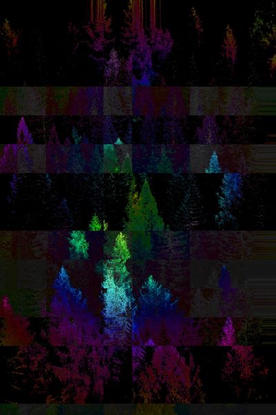 Glitch Art - Darkness