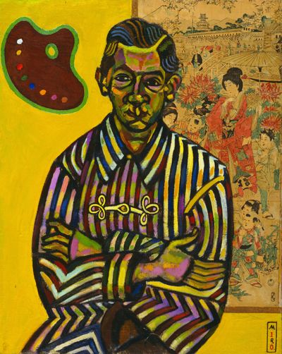 Joan Miró - Portrait of Enric Cristòfol Ricart