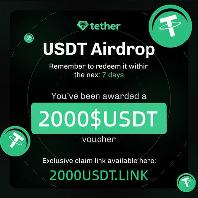 $2000 USDT Voucher🎁