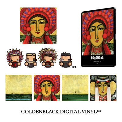 Goldenblack Digital Vinyl™ Dagadana “Meridian 68”