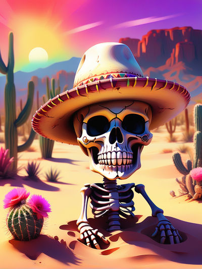 Desert Skeleton #2