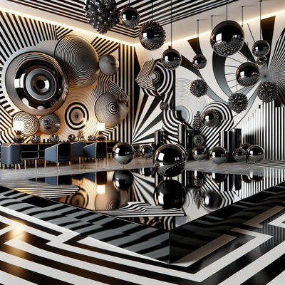 Op Art: Orbital Illusions