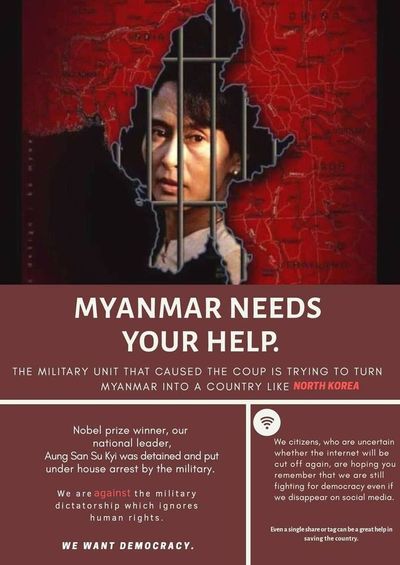 Myanmar needs your help