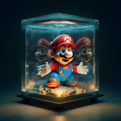 Super Mario Bros - Mushroom Luminescence