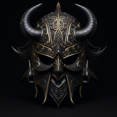 Samurai Mask #004