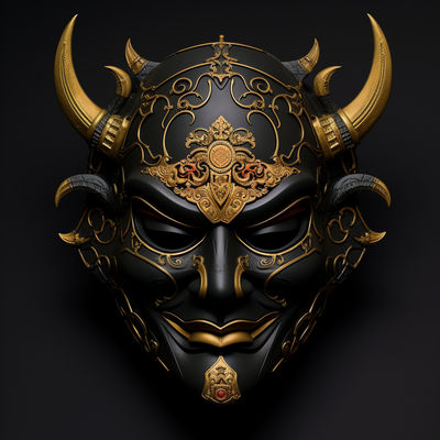 Samurai Mask #007