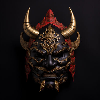 Samurai Mask #008