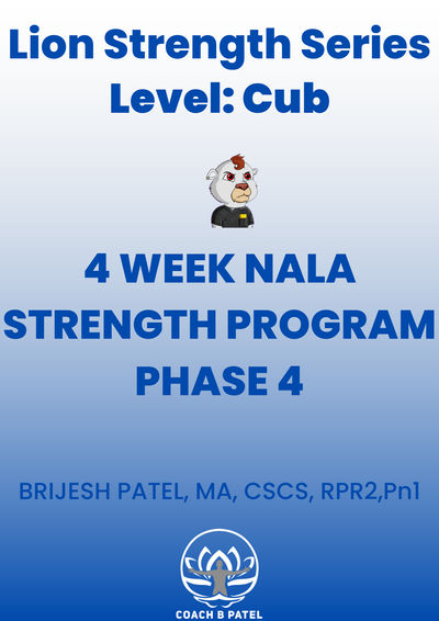 4 Week Nala Strength Program Phase 4