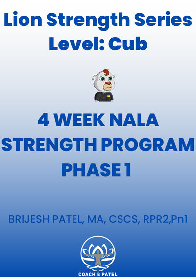 4 Week Nala Strength Program Phase 1