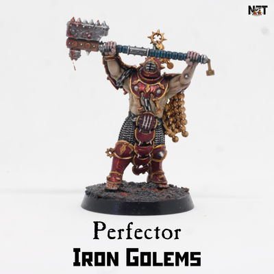 Perfector, the Leader of the Iron Golems