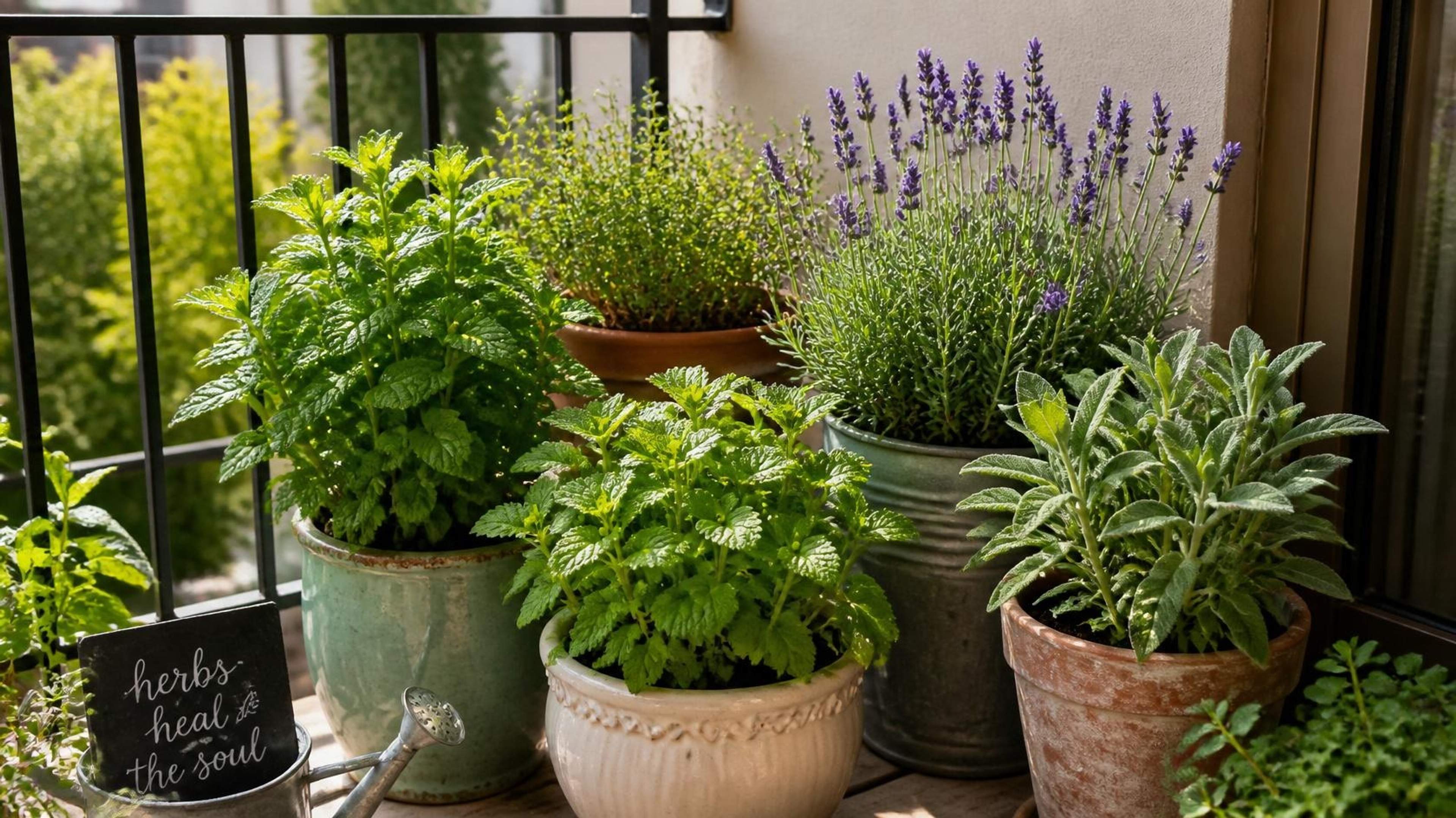 5 plantes médicinales ultra-faciles à faire pousser sur son balcon