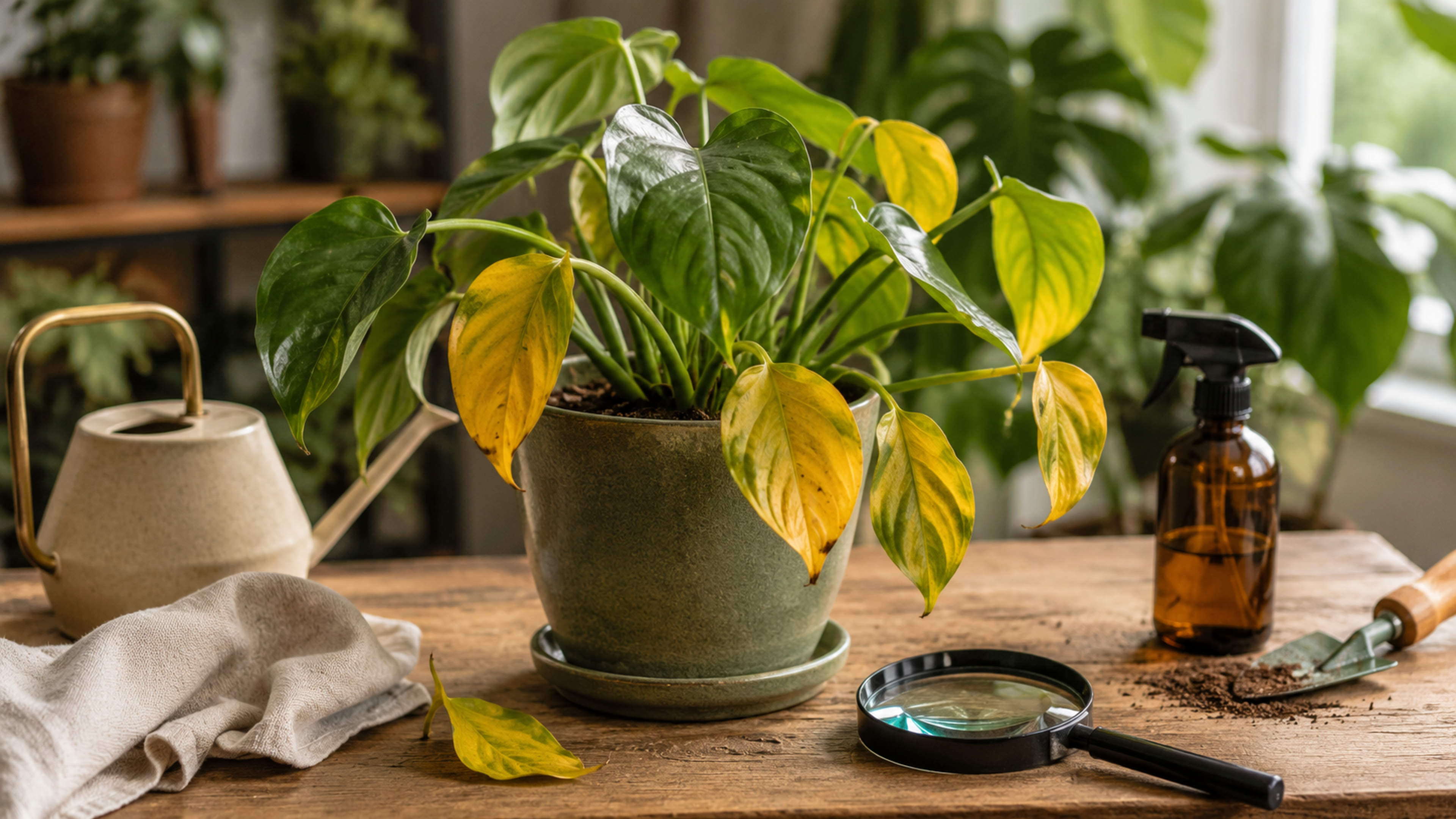 Pourquoi ma plante jaunit et comment la sauver rapidement ?