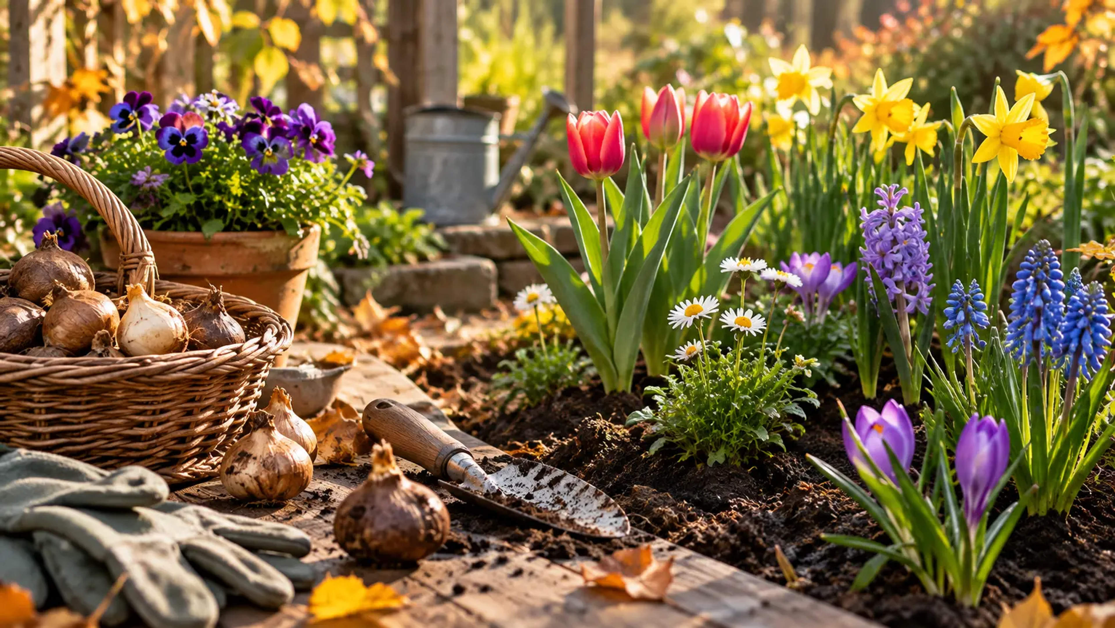 Quelles fleurs planter en automne ?