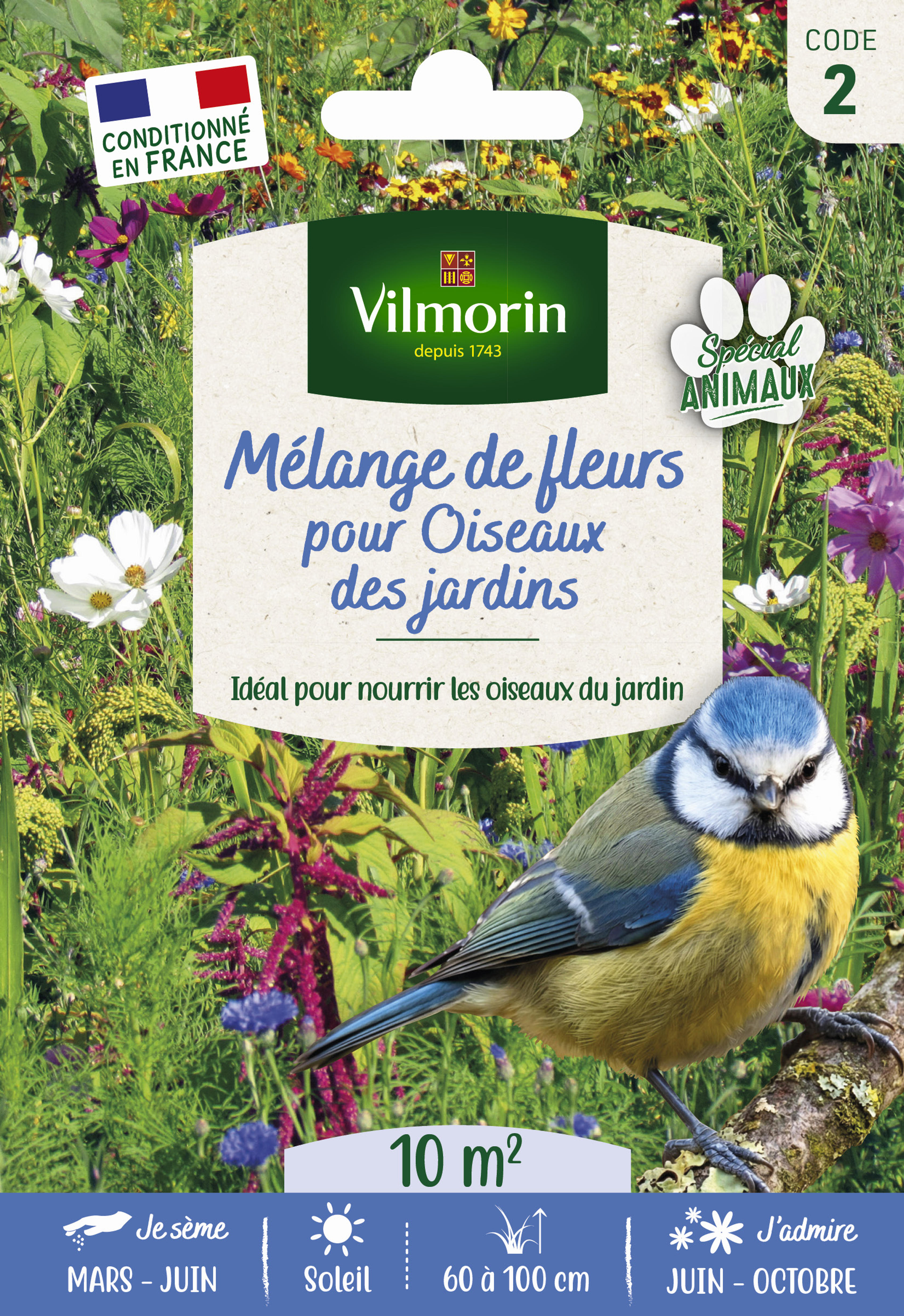 Attire les Oiseaux - Mélange de fleurs | Vilmorin Jardin