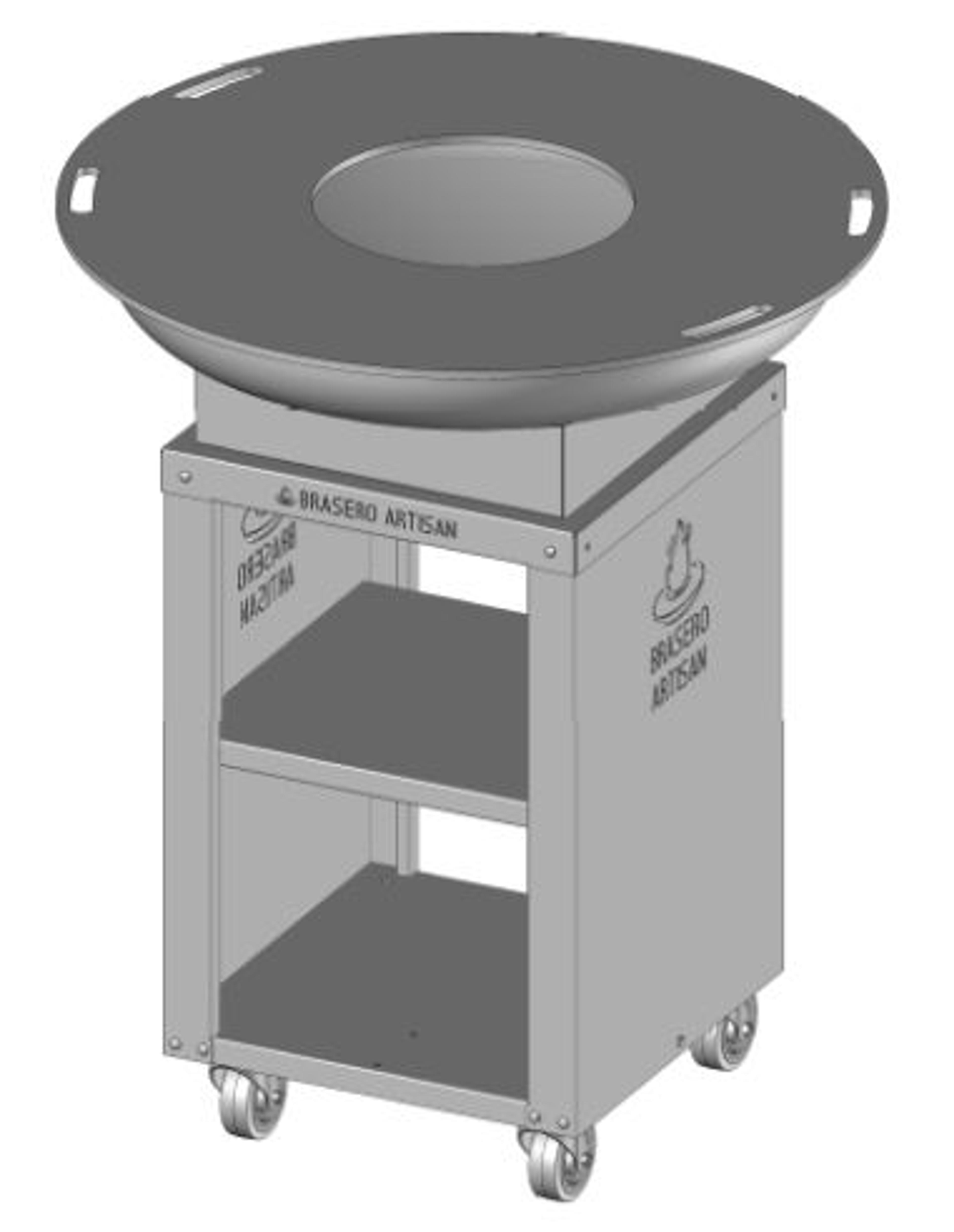 Pack l'essentiel - Le Dudule Ø 900 mm - Corten - V2