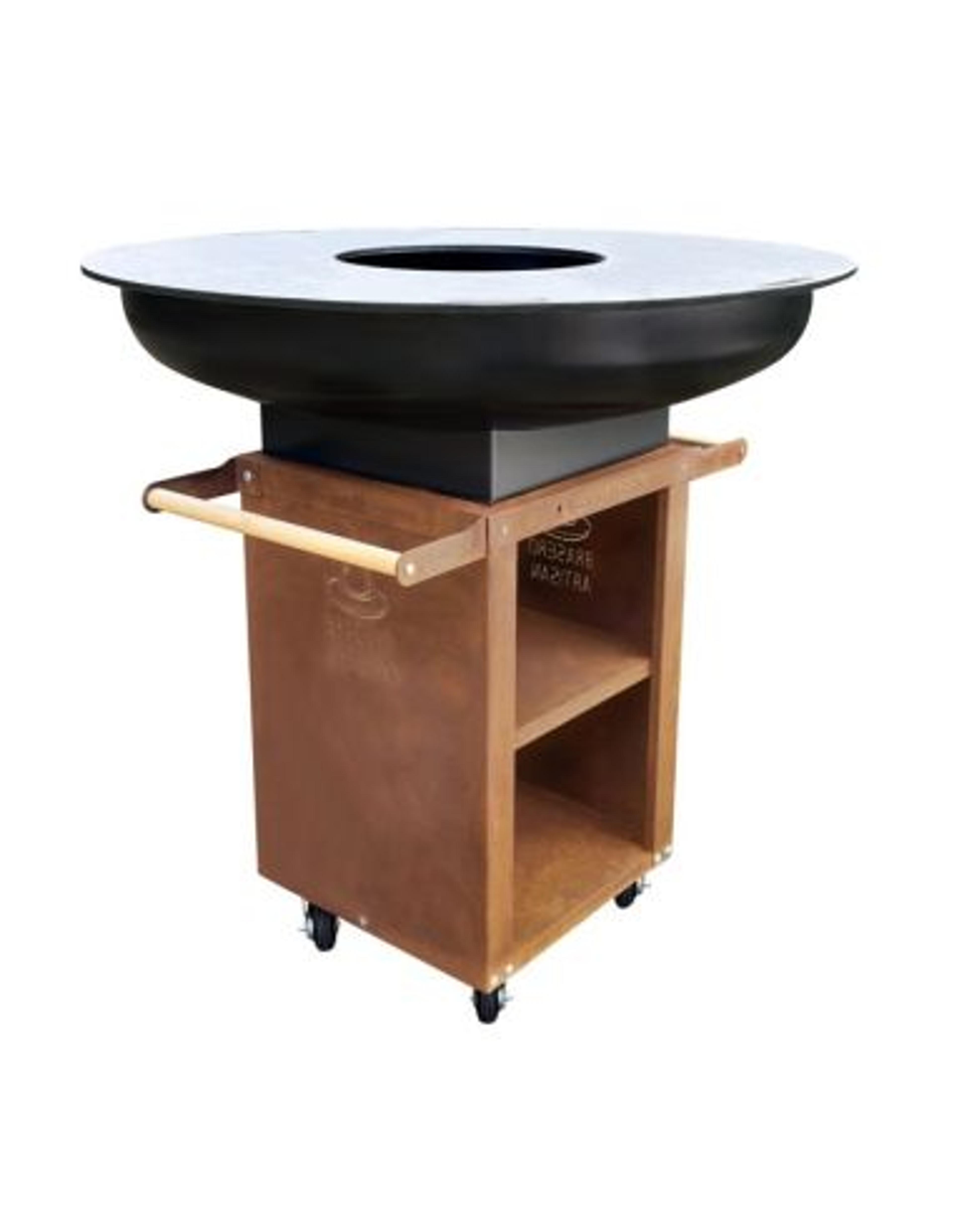 Le Gérard - Brasero Plancha & Barbecue 110 cm - Corten - V2