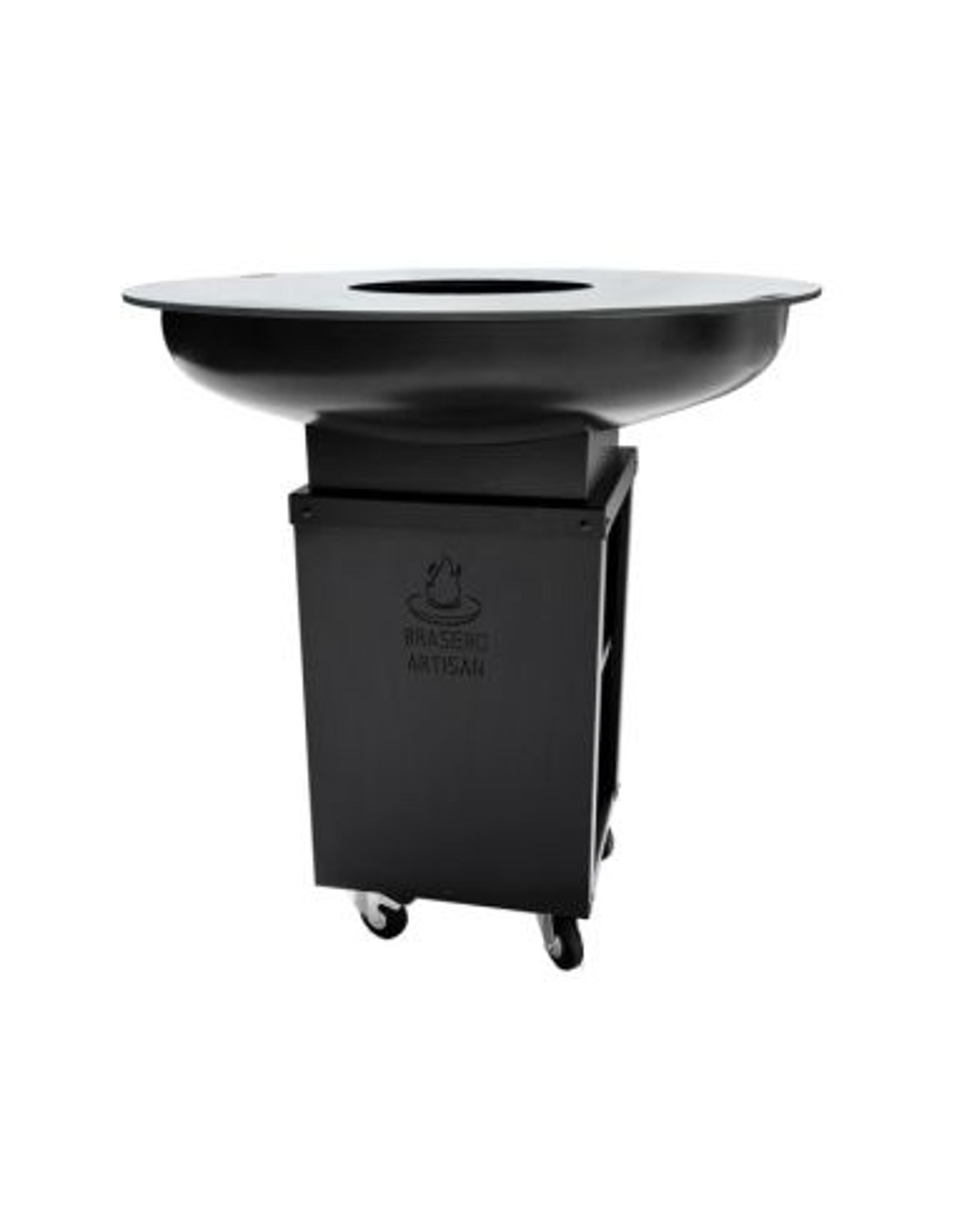 Le Gérard - Brasero Plancha & Barbecue 110 cm - Noir - V2